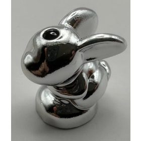   18852 Chrome Silver Bunny / Rabbit, Friends, Baby, Sitting or 98387 Custom Chromed by BUBUL