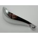 18969 Chrome Silver Panel 4 x 4 x 13 Curved Tapered with Clip at Each End little bubbles occur   Custom Chromed by BUBUL