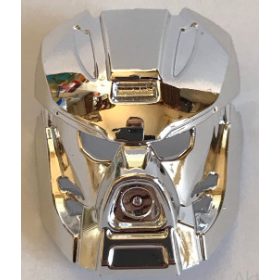   19052 Chrome Silver Bionicle Mask of Fire Custom Chromed by BUBUL
