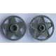 19215  | NEW LEGO Wheel cover flat silver