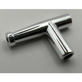   194 Chrome Silver Minifig, Utensil Hose Nozzle Simple  194  Custom chromed by BUBUL