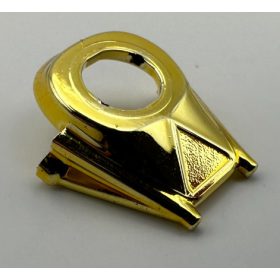   19917 Chrome GOLD Minifigure Neck Collar SW Darth Vader Helmet Bottom Custom Chromed by BUBUL