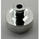 20482, 31561, 31570 | Chrome Silver Tile, Round 1 x 1 with Bar and Pin Holder | Custom Chromed by BUBUL