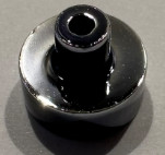 20482, 31561, 31570 | Chrome Titan Tile, Round 1 x 1 with Bar and Pin Holder | Custom Chromed by BUBUL