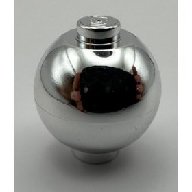   20953 Brick, Round 2 x 2 Sphere with Stud / Robot Body or 37837 Custom Cromed by BUBUL