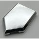 22385 Chrome Silver Tile, Modified 2 x 3 Pentagonal  22385 or 35341 or 35339 Custom Chromed by BUBUL