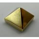 22388 Chrome Gold Slope 45 1 x 1 x 2/3 Quadruple Convex Custom chromed by Bubul