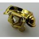 22402 Chrome GOLD Minifigure Armor Breastplate with Shoulder Pads Large, Pentagonal Cutout and 4 Studs on Back Custom Chromed by BUBUL