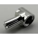 22961 | Chrome Silver Technic, Axle and Pin Connector Hub with 1 Axle | Custom Chromed by BUBUL