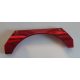 24118_RED Chrome RED Technic, Panel Car Mudguard Arched 15 x 2 x 5  24118 Custom Chromed by BUBUL