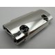 24119 Chrome Silver Technic, Panel Curved 7 x 3 with 2 Pin Holes through Panel Surface  24119 Custom Chromed by BUBUL