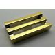 2412b_S Chrome GOLD Tile, Modified 1 x 2 Grille with Bottom Groove / Lip   Part:2412b  Custom chromed by Bubul
