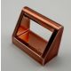 2432 Chrome Copper Tile, Modified 1 x 2 with Handle  Custom Chromed by BUBUL