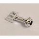 2433 Chrome Silver Hinge Bar with 3 Fingers and End Stud (Control Lever)  Custom Chromed by Bubul