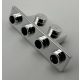 2436 Chrome Silver Bracket 1 x 2 - 1 x 4   2436 or 2436b or 10201  or 28802 Custom Chromed By BUBUL