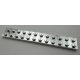 2445 | Chrome Silver  Plate 2 x 12 | Custom Chromed by Bubul
