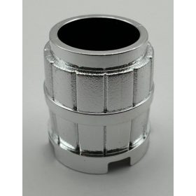   2489 Chrome Silver Container, Barrel 2 x 2 x 2  2489 or 26170 Custom Chromed by BUBUL