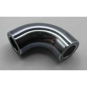   25214 | Chrome Titan Brick, Round 1 x 1 d. 90 Degree Elbow - No Stud - Type 2 - Axle Hole Similar: 71076 | Custom Chromed by Bubul