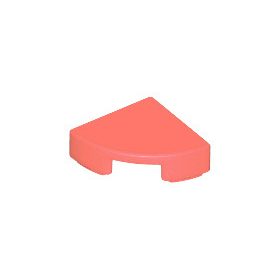 25269 | NEW LEGO Tile Round 1 x 1 Quarter Coral