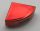 25269 | Chrome RED Tile, Round 1 x 1 Quarter | Custom Chromed by BUBUL