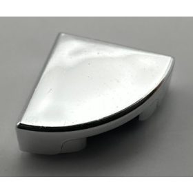   25269 | Chrome Silver Tile, Round 1 x 1 Quarter | Custom Chromed by BUBUL