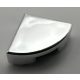 25269 | Chrome Silver Tile, Round 1 x 1 Quarter | Custom Chromed by BUBUL