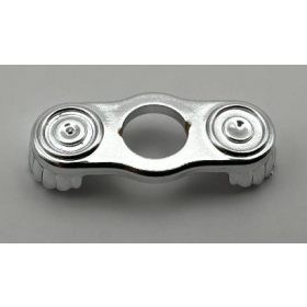   2526 Chrome Silver Minifig, Epaulette  2526 Custom Chromed by BUBUL