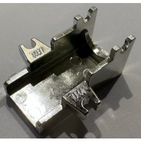   2527 Chrome Silver Minifig, Weapon Cannon Base 2 x 4 Custom chromed by Bubul