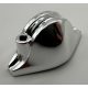 2528 Chrome Silver Minifig Minifigure Headgear Hat, Pirate Bicorne   Custom Chromed by Bubul