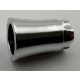 2536 Chrome Silver Plant, Tree Palm Trunk - Short Connector, Axle Hole with 2 Inside Prongs Part:2536d Custom Chromed by Bubul