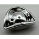 2544 Chrome Silver Minifig, Headgear Hat, Pirate Tricorne / Triangle  Custom chromed by BUBUL