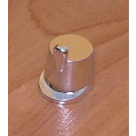   Chrome Silver Minifig, Headgear Hat, Imperial Guard Shako    Part:2545 chromed by Bubul