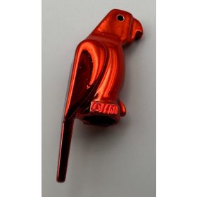 2546 | Chrome RED Bird Parrot | Custom Chromed by Bubul