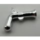 2562 Chrome Silver Minifig, Weapon Gun, Pirate Flintlock Pistol  Custom Chromed by BUBUL