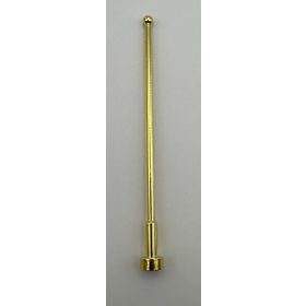 2569 Chrome Gold Antenna Whip 8H Custom Chromed by BUBUL