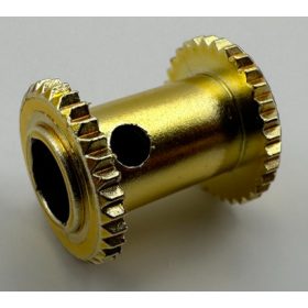   2585 Chrome Gold String Reel 2 x 2 Drum Custom chromed by BUBUL