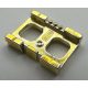 27145, 28791 | Chrome Gold Minifig, Utility Belt | Custom Chromed by BUBUL