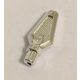 27257 Chrome Silver Minifig, Weapon Spear Tip  Custom Chromed by BUBUL