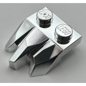   27261 | Plate, Modified 1 x 2 with 3 Claws / Rock Fingers | Custom Chromed by Bubul 