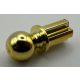 2736 | Chrome Gold Technic, Axle Towball | Custom Chromed by BUBUL