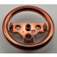 2741 | Chrome Copper Technic, Steering Wheel Large | Custom Chromed by BUBUL
