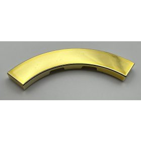   27507 | Chrome Gold Tile, Round Corner 4 x 4 Macaroni Wide | Custom Chromed by BUBUL