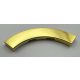 27507 | Chrome Gold Tile, Round Corner 4 x 4 Macaroni Wide | Custom Chromed by BUBUL