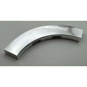   27507 | Chrome Silver Tile, Round Corner 4 x 4 Macaroni Wide | Custom Chromed by BUBUL