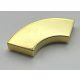 27925 Chrome GOLD Tile, Round Corner 2 x 2 Macaroni   Part: 27925  Custom Chromed by BUBUL