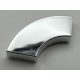 27925 Chrome Silver Tile, Round Corner 2 x 2 Macaroni   Part: 27925  Custom Chromed by BUBUL