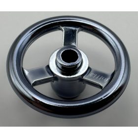   2819 | Chrome Titan Technic, Steering Wheel Small, 3 Studs Diameter | Custom Chromed by Bubul