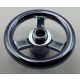 2819 | Chrome Titan Technic, Steering Wheel Small, 3 Studs Diameter | Custom Chromed by Bubul
