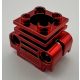 2850 Chrome-Red Technic Engine Cylinder Custom Chromed by Bubul