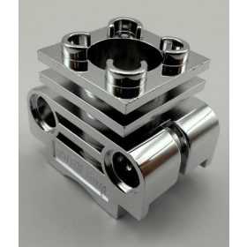   2850 Chrome Silver Technic Engine Cylinder Custom Chromed by Bubul